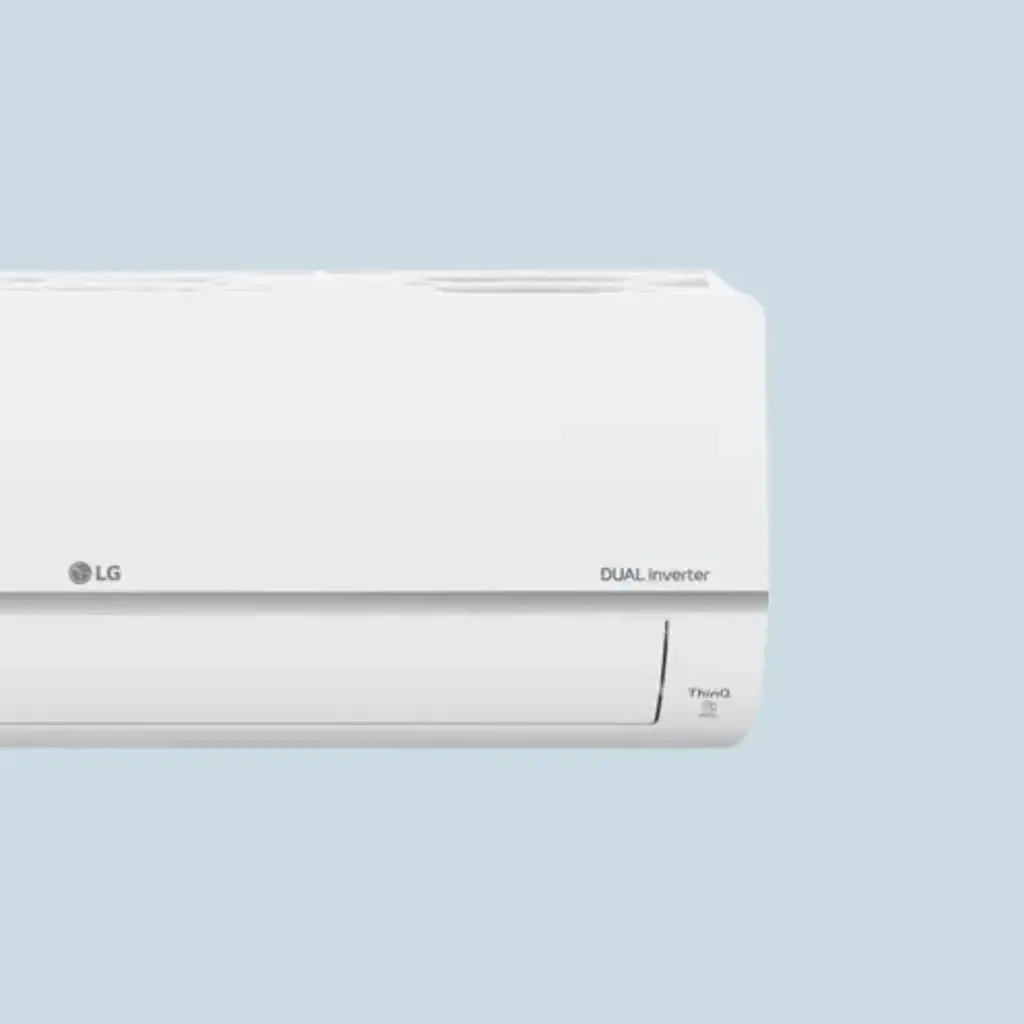 LG Single Split DUALCOOL Standaard Plus - Pakket 3,5 kW (Op muurbeugel, 5 meter, West-Vlaanderen, Zonder, Jonger dan 10 jaar  (21% btw))